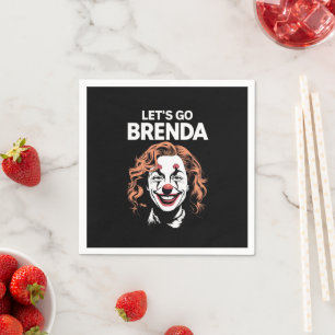 Guardanapo De Papel Palhaça Kamala Vamos Lá Brenda