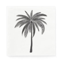 Palm Tree Paper Napkin