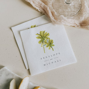 Guardanapo De Papel Palm Trees de Praia Casamento Tropical Napkins