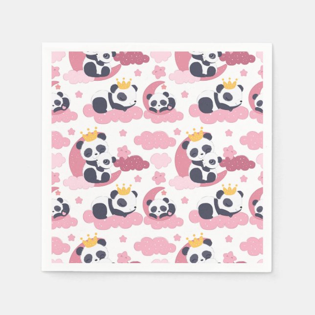 Guardanapo De Papel Panda Lover | Eu Sou Denominado Panda (Frente)