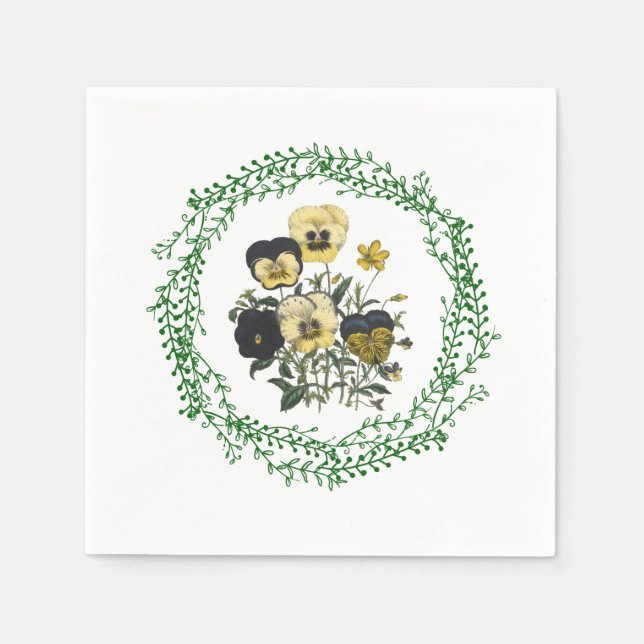 Guardanapo De Papel Pansias Papel de Cocktail Standard Napkins (Frente)