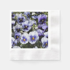 Guardanapo De Papel Pansies Roxas