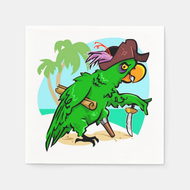 Guardanapo De Papel Papagaio (Frente)