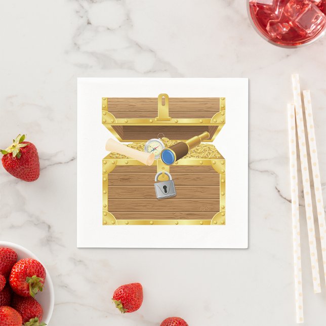 Guardanapo De Papel Papagaio do tesouro antigo Napkins (Criador carregado)