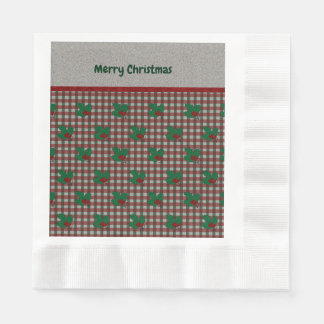 Guardanapo De Papel Papagaio Gingham de 1940