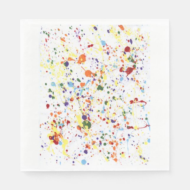 Guardanapo De Papel Papagaio "Paint Party" (Frente)