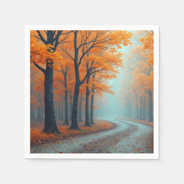 Guardanapo De Papel Papagaios, coquetel padrão (Frente)