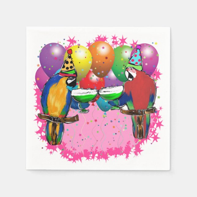 Guardanapo De Papel PAPagaios DE ANIVERSÁRIO (Frente)