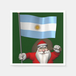 Guardanapo De Papel Papai Noel, Alferes Da Argentina