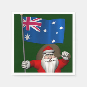 Guardanapo De Papel Papai Noel, Alferes Da Austrália