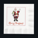Guardanapo De Papel Papai Noel de Natal Napkins<br><div class="desc">Papai Noel de Natal Napkins</div>