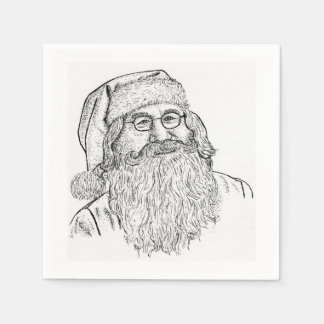 Guardanapo De Papel Papai Noel impresso personalizado