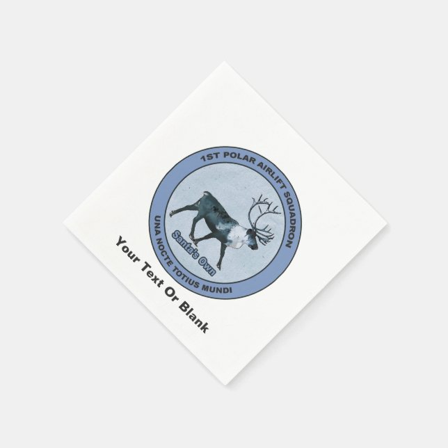 Guardanapo De Papel Papais noeis 1rua de Suspensão de Ar Polar (Canto)