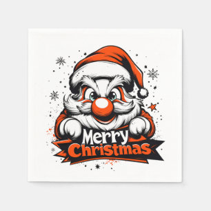 Guardanapo De Papel Papais noeis de "Feliz Natal" Napkins