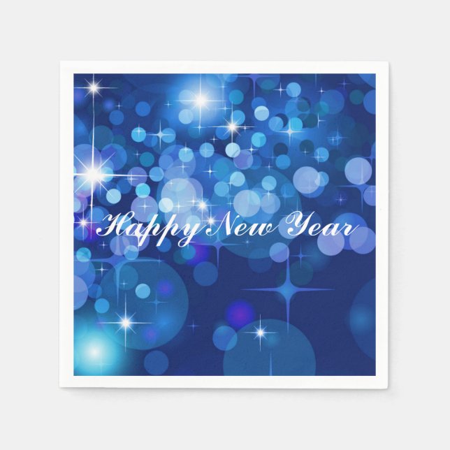 Guardanapo De Papel Papéis de Ano Novo (Frente)