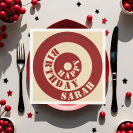 Guardanapo De Papel Papéis de Capa de vinilo retrorreflectores persona