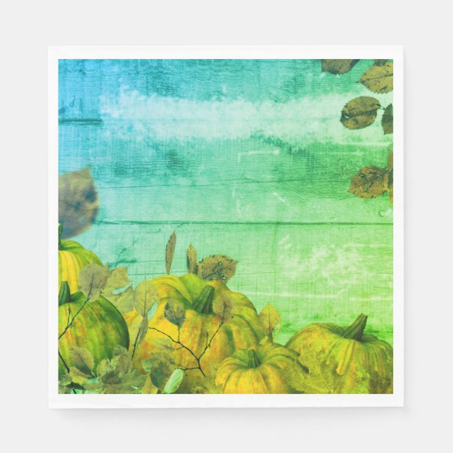 Guardanapo De Papel Papéis De Pumpkin (Frente)