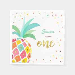 Guardanapo De Papel Papel Abacaxi Napkins Aloha Tropical de Aloha
