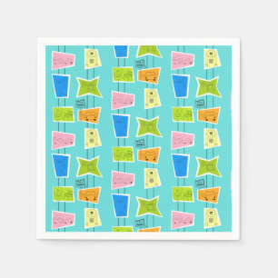 Guardanapo De Papel Papel Atômico Retroativo - Napkin
