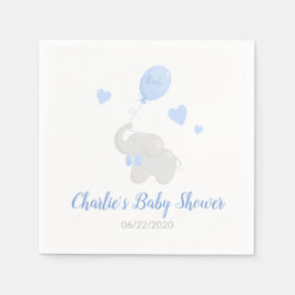 Guardanapo De Papel Papel Balão de Elefante de Chá de fraldas de Garot