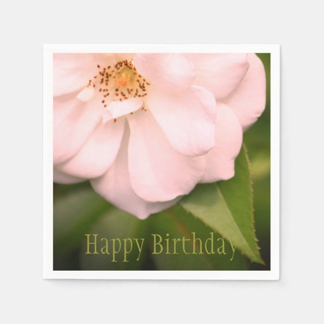 Guardanapo De Papel Papel Bonito Rosa (Frente)