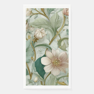 Guardanapo De Papel Papel Botânico Elegância Nouveau Bloom