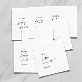 Guardanapo De Papel Papel Cocktail Napkin Moderno Minimalista Simples