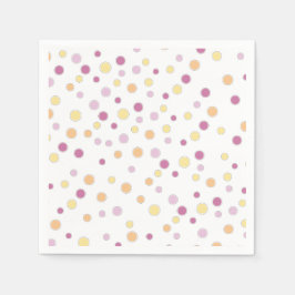 Guardanapo De Papel Papel com Pontinhos Pastel