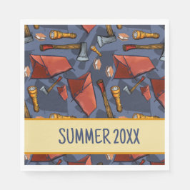 Guardanapo De Papel Papel de acampamento de tendas