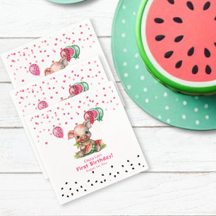 Guardanapo De Papel Papel de Aniversário Gelado Gelado