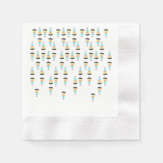 Guardanapo De Papel Papel de Árvore de Natal Retroativo