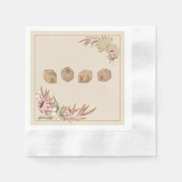 Guardanapo De Papel Papel de Bebê VintageShower Napkin