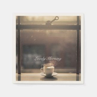 Guardanapo De Papel Papel de café quente Napkins