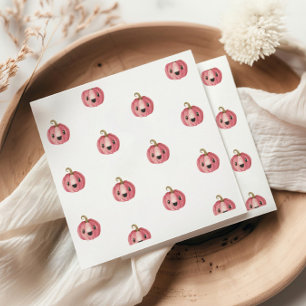 Guardanapo De Papel Papel de Chá de fraldas de Abóbora de Halloween Na