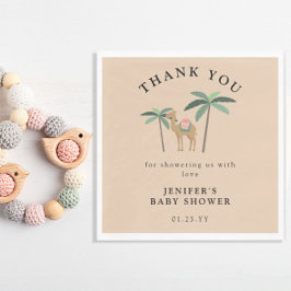 Guardanapo De Papel Papel De Chá de fraldas De Camelo Bonito.