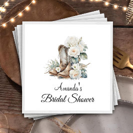 Guardanapo De Papel Papel de Chá de panela de Boot Floral - Nápoles