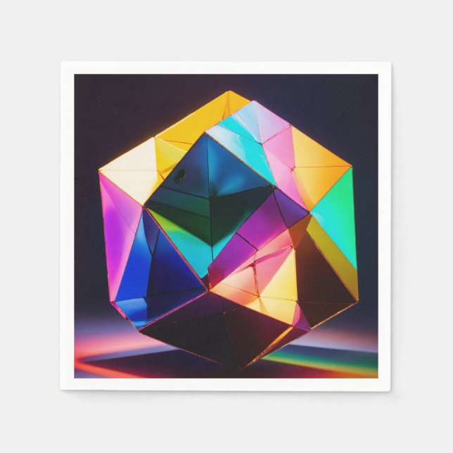 Guardanapo De Papel "Papel de Design único para guardanapos" (Frente)