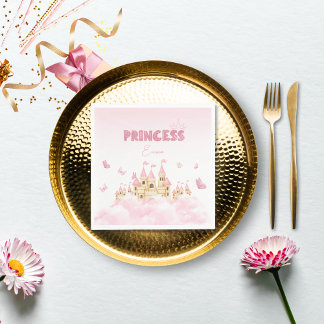Guardanapo De Papel Papel de encantamento da borboleta da Princesa Ros