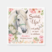 Papel de Festa de aniversário para Cavalos de Meni