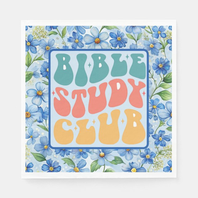 Guardanapo De Papel Papel de Grupo de Estudo de bíblia Napkin (Frente)