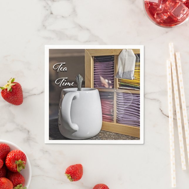 Guardanapo De Papel Papel de Imagem Tea Time Napkin (Insitu)