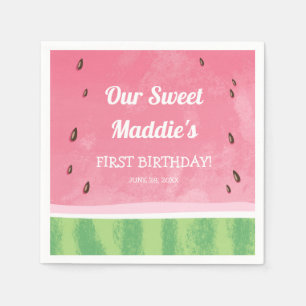 Guardanapo De Papel Papel de melancia Napkin Melon Fruticultura de Ani