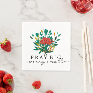 Guardanapo De Papel Papel de Motivação Floral Personalizado Napkins