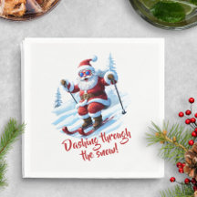 Papel de Natal do Papai Noel Engraçado