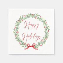 Papel de Natal Feliz Nápoles