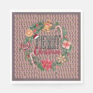 Guardanapo De Papel Papel de Natal Napkin