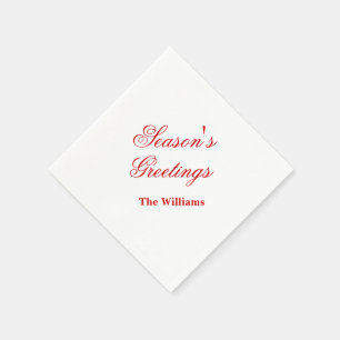 Guardanapo De Papel Papel de Natal Napkins