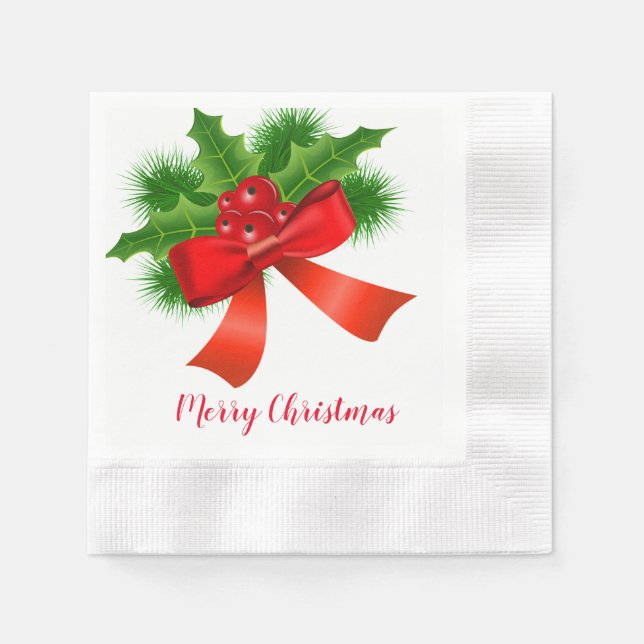 Guardanapo De Papel Papel de Natal Napkins (Frente)