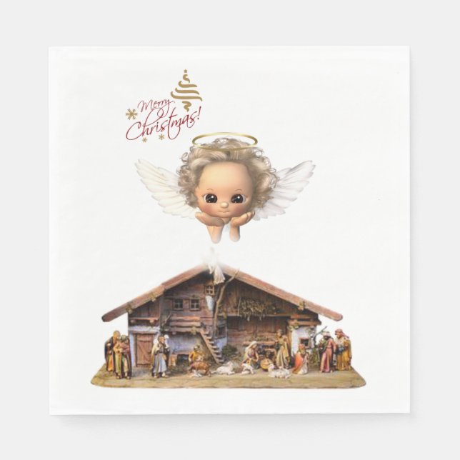 Guardanapo De Papel Papel de Natal Napkins (Frente)
