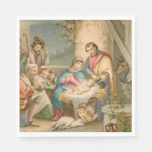 Guardanapo De Papel Papel de Natal Napkins, Cristo de Jesus